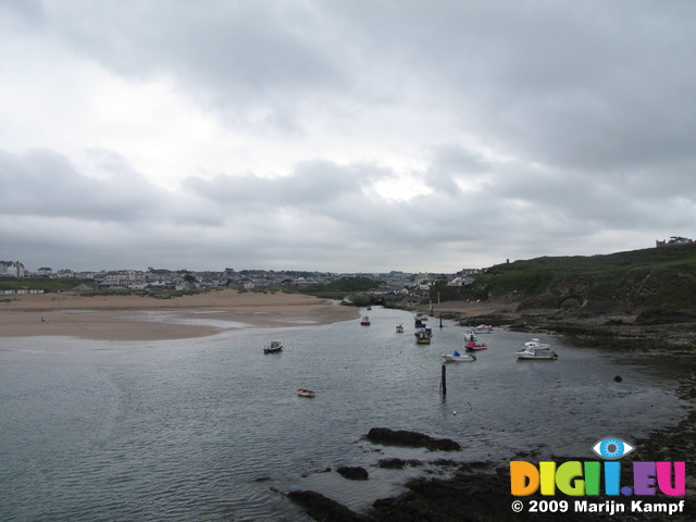 SX06994 View of Bude from Tower at Compass Point